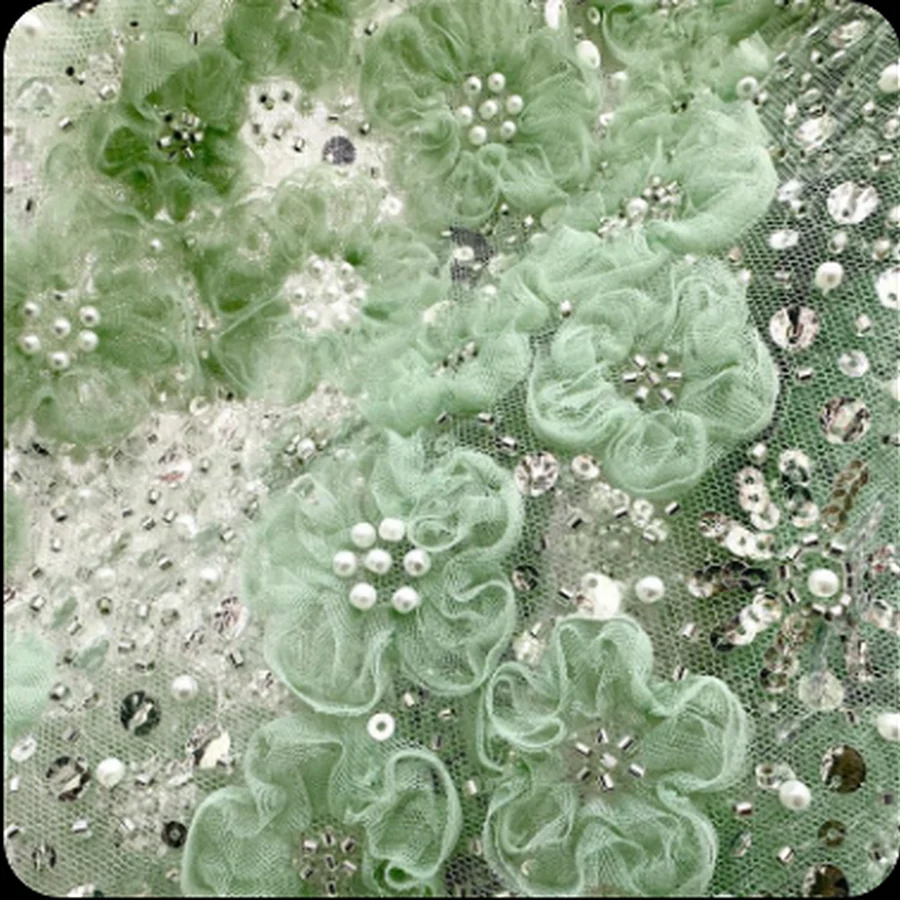 Illustrative embroidery and embellishment concept reference